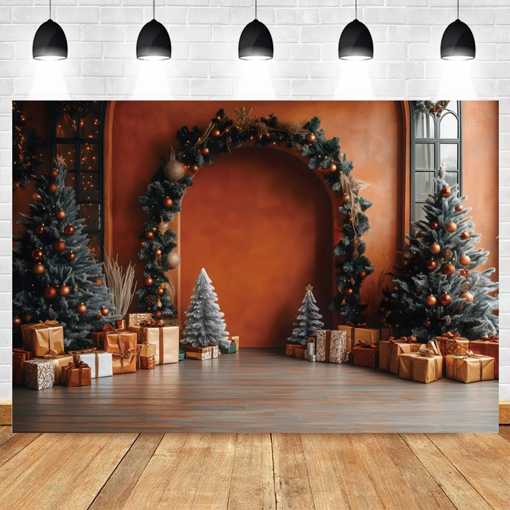 Рождественский венок для фотосъемки