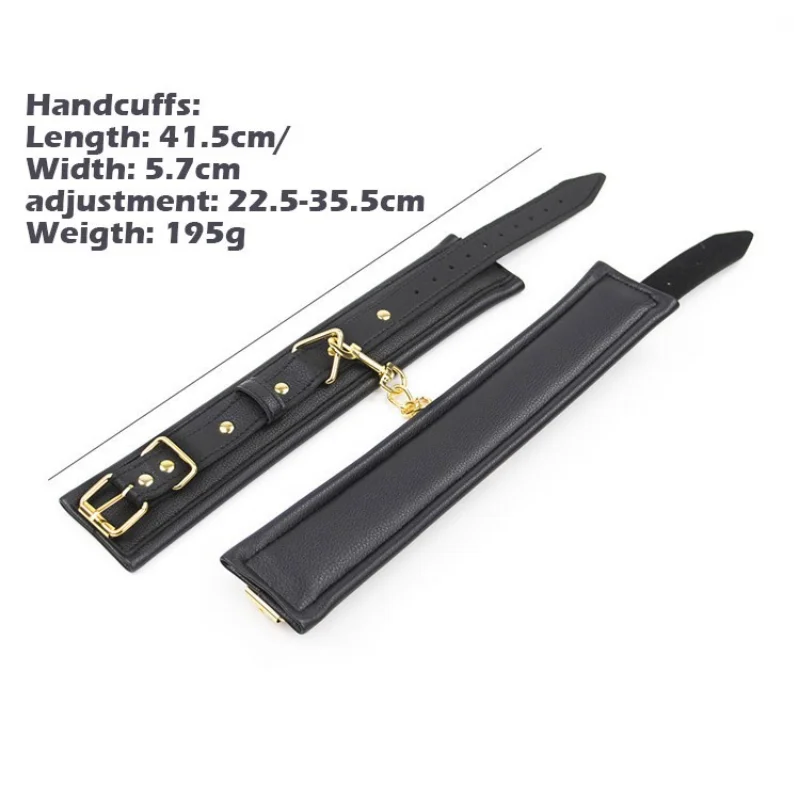 1 шт. 5 в наручники + манжеты воротник S &amp M Связывание эротический товар для