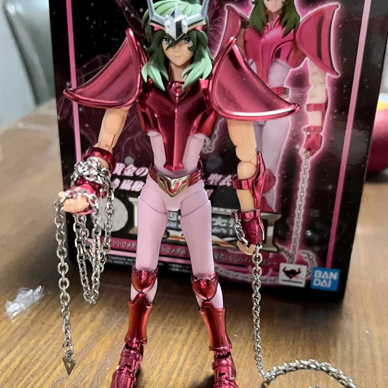 

18cm Original Anime Saint Seiya Ex Figure New Bronze Cloth Saint Model Dolls Action Figures Model Children Toy Reborn Version