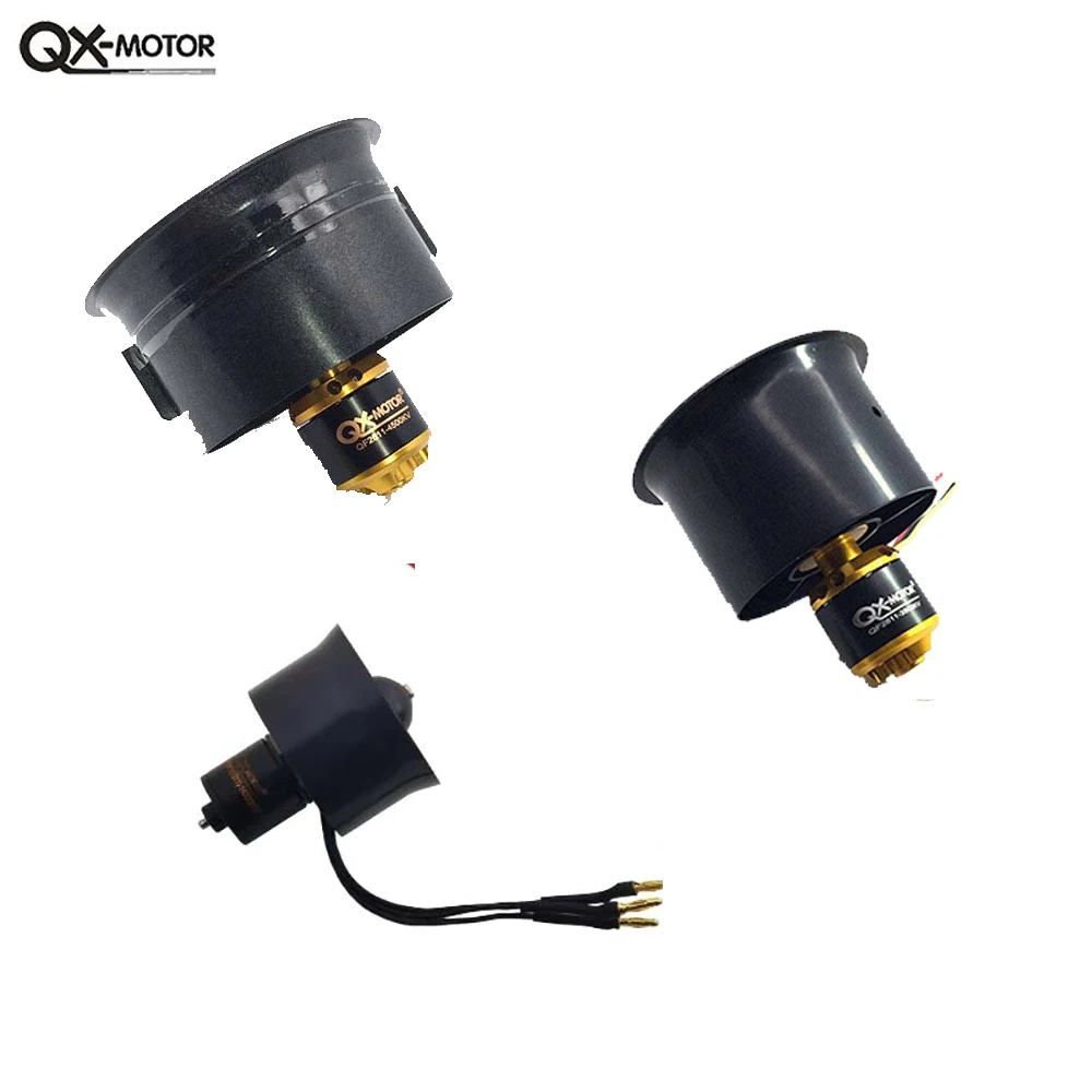 QX-MOTOR wish электродвигатель EDF 30 мм/50 мм/64 мм/70 мм бесщеточный двигатель jet aircraft