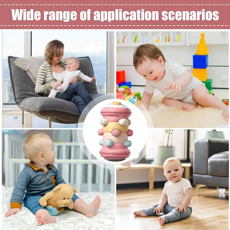 Детская развивающая игрушка-погремушка со звуком