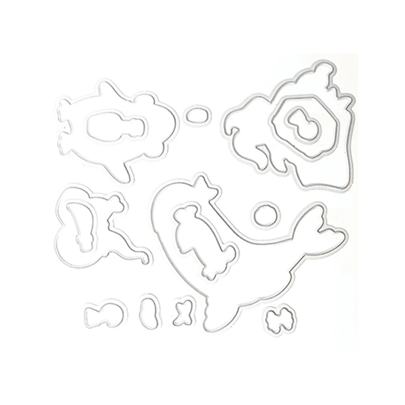 Ahoy Matey Pirate новинка 2023 года вырубные штампы для изготовления бумаги прозрачные