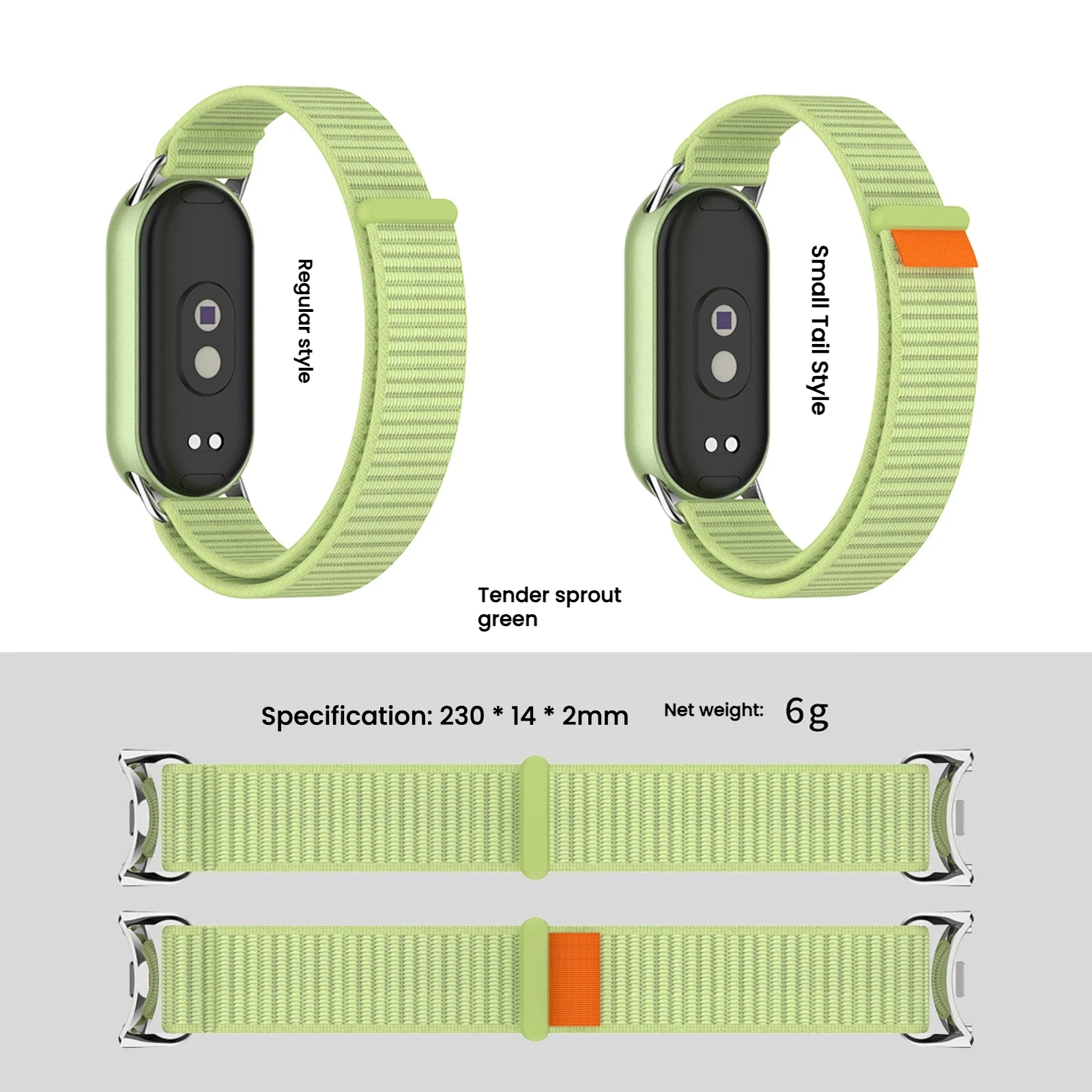 Нейлоновая петля для умных часов Xiaomi Mi Band10, браслет, спортивный браслет Miband10, сменный браслет, смарт-браслет 10, 9 miband8, ремешок ﻿ (art.: 3920cfe83acd3) - 3920cfe83acd3