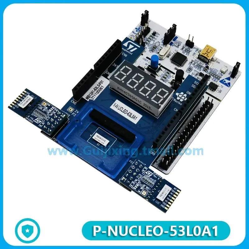 Комплект разработки UCLEO-53L0A1 содержит датчики дальности X-NUCLEO-53L0A1 и NUCLEO-F401RE VL53L0X.