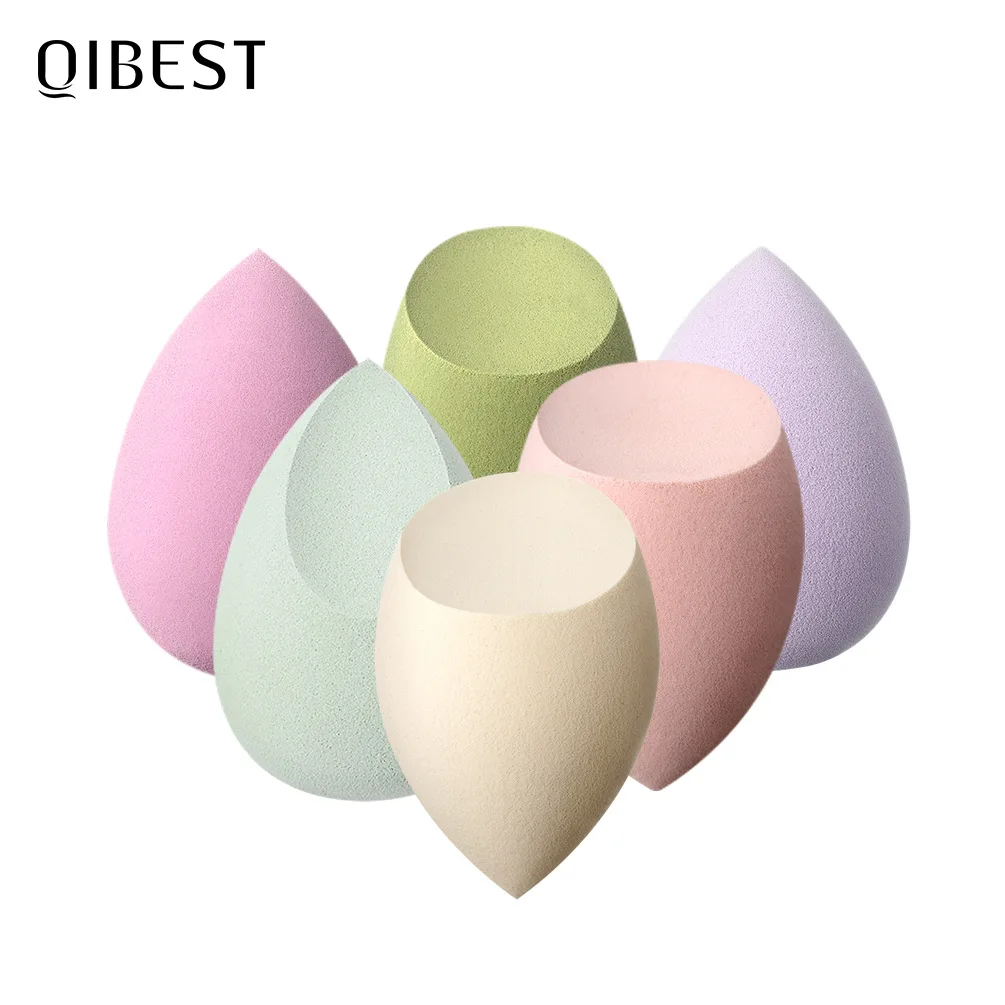 

1Pc Makeup Foundation Sponge Makeup Cosmetic Puff Powder Smooth Beauty Egg Cosmetic Makeup Water Drop Shape Sponge Puff
