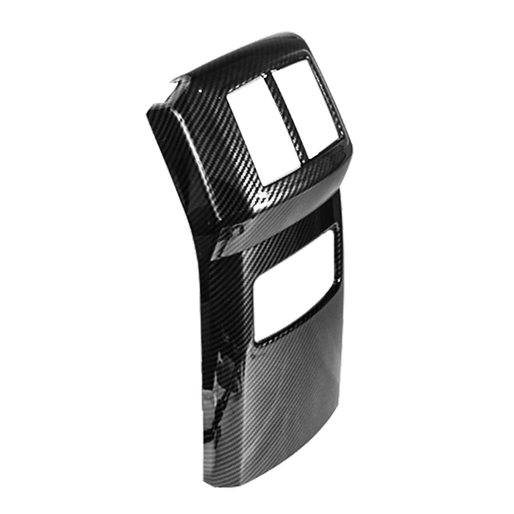 

Для Kia Sportage NQ5 2022 2023 2024, задняя панель кондиционера, рамка из углеродного волокна, защитная наклейка, отделка, аксессуары для интерьера