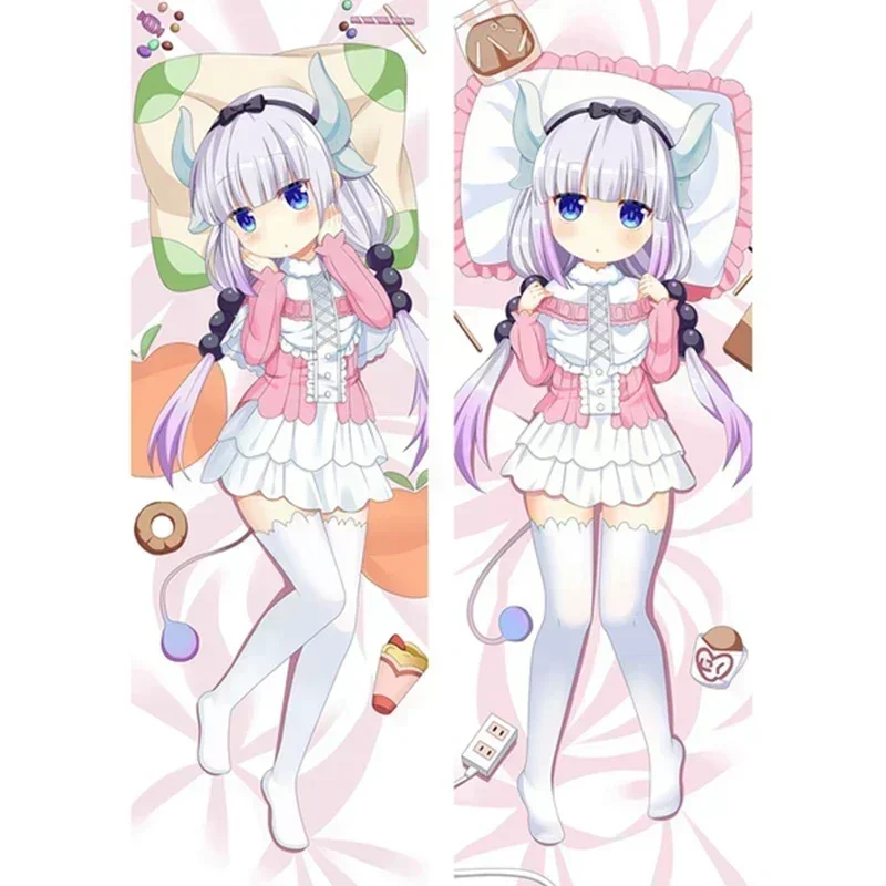 Полноразмерная наволочка в стиле аниме Kobayashi-san Chi No Maid Dragon Подушка Dakimakura чехол Miss