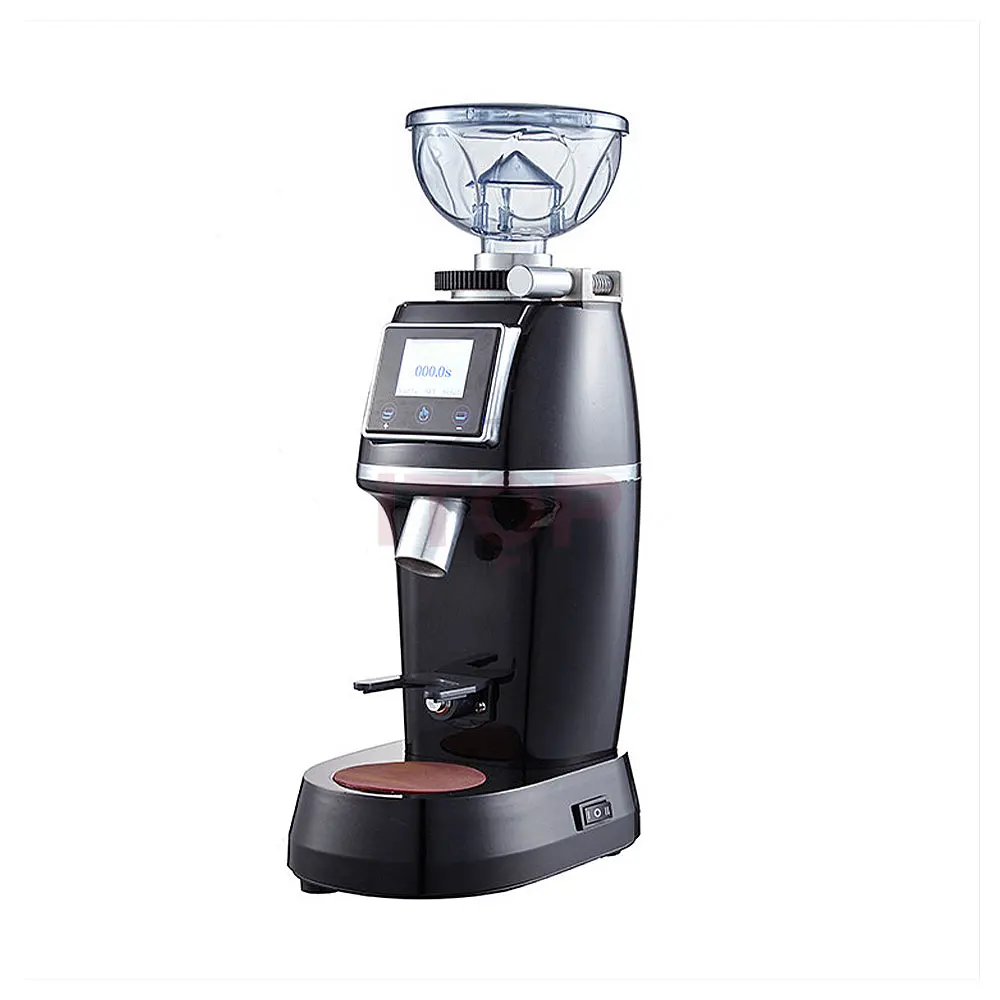 

Commercial 60MM conical dose coffee grinder 250g Coffee Mill Bean Touch Screen Grinding Coffee Grinder