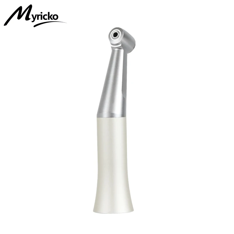 Myricko Dental Low Speed FX Type External Channel Push Button Contra Angle Straight  Handpiece 4 Hole Air Motor Factory Directly