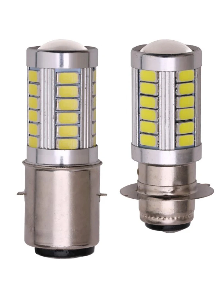 1 шт. PX15D BA20D светодиодные противотуманные фары авто мотоциклетные 33 SMD моторные