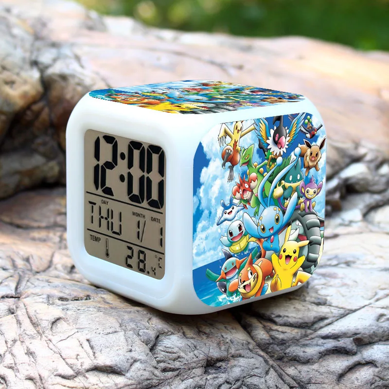 

Alarm Clock Night LIGHT Colorful Changing