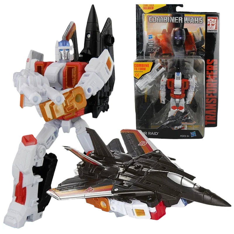 

Hasbro Genuine Transformers Toys Combiner Wars Air Raid Anime Action Figure Deformation Robot Toys For Boys Kids Christmas Gift