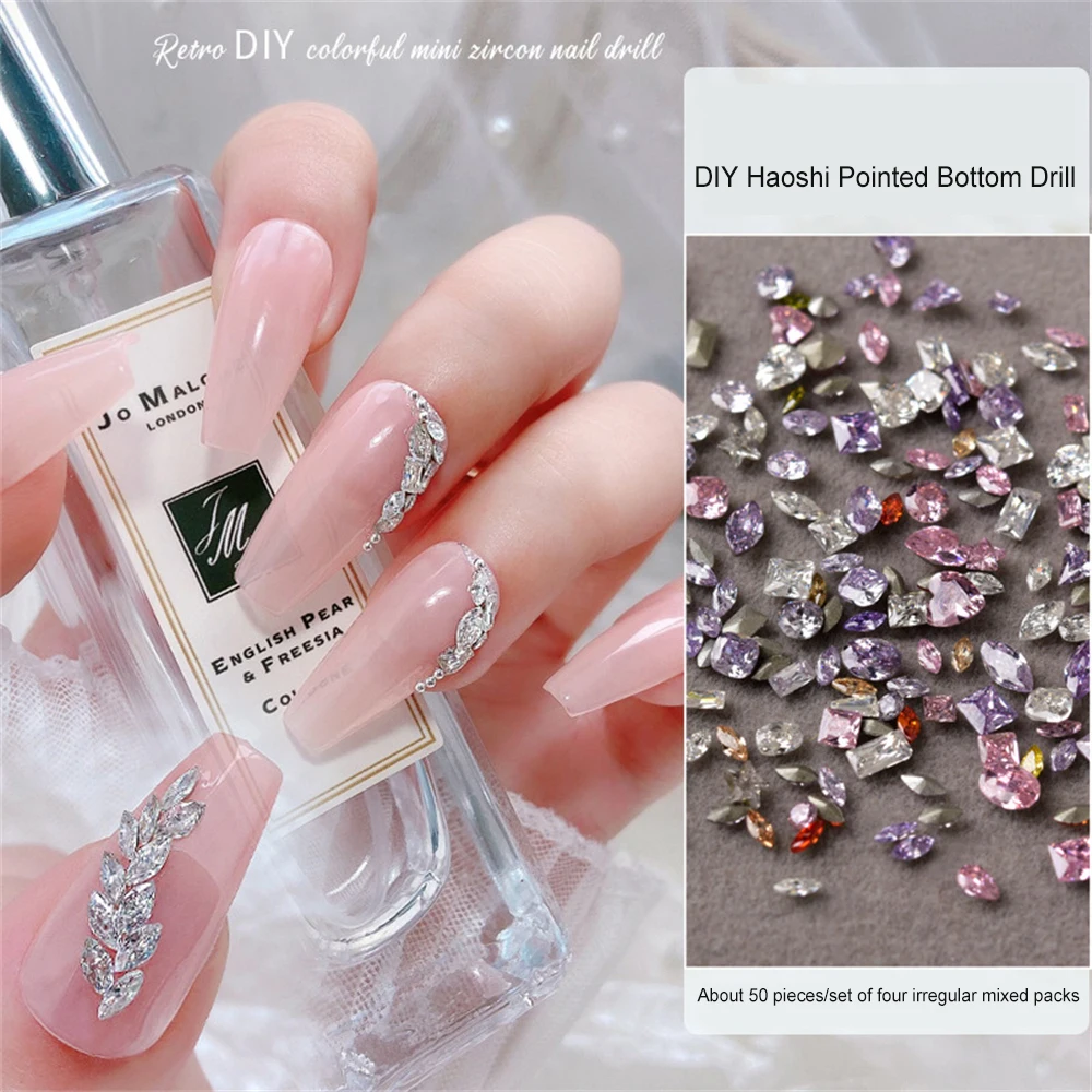 Аксессуары для ногтей с цирконом специальный блеск