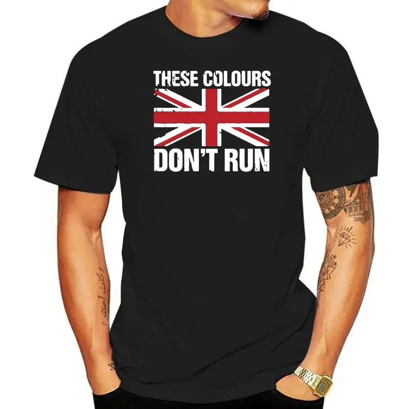 

2022 Hot sale Free shipping These Colours Don't Runs, Mens T Shirt, Casual Patriotic Great Britain