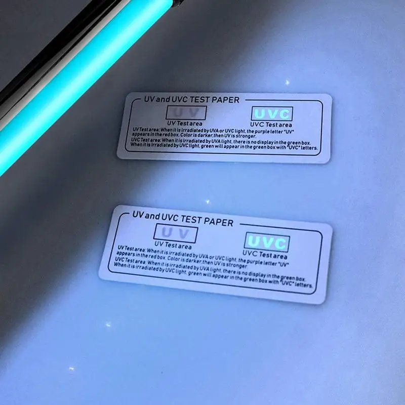 

Тестовые карты UVC для проверки уровня защиты от солнца 5 шт.