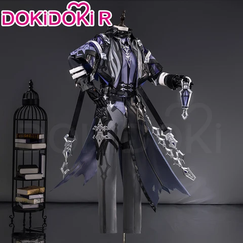 Косплей костюм Flins Genshin Impact из полиэстера