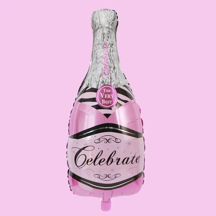 

Праздничный воздушный шар, большая бутылка для шампанского, фольгированный воздушный шар, модель 2022, украшение для вечевечерние