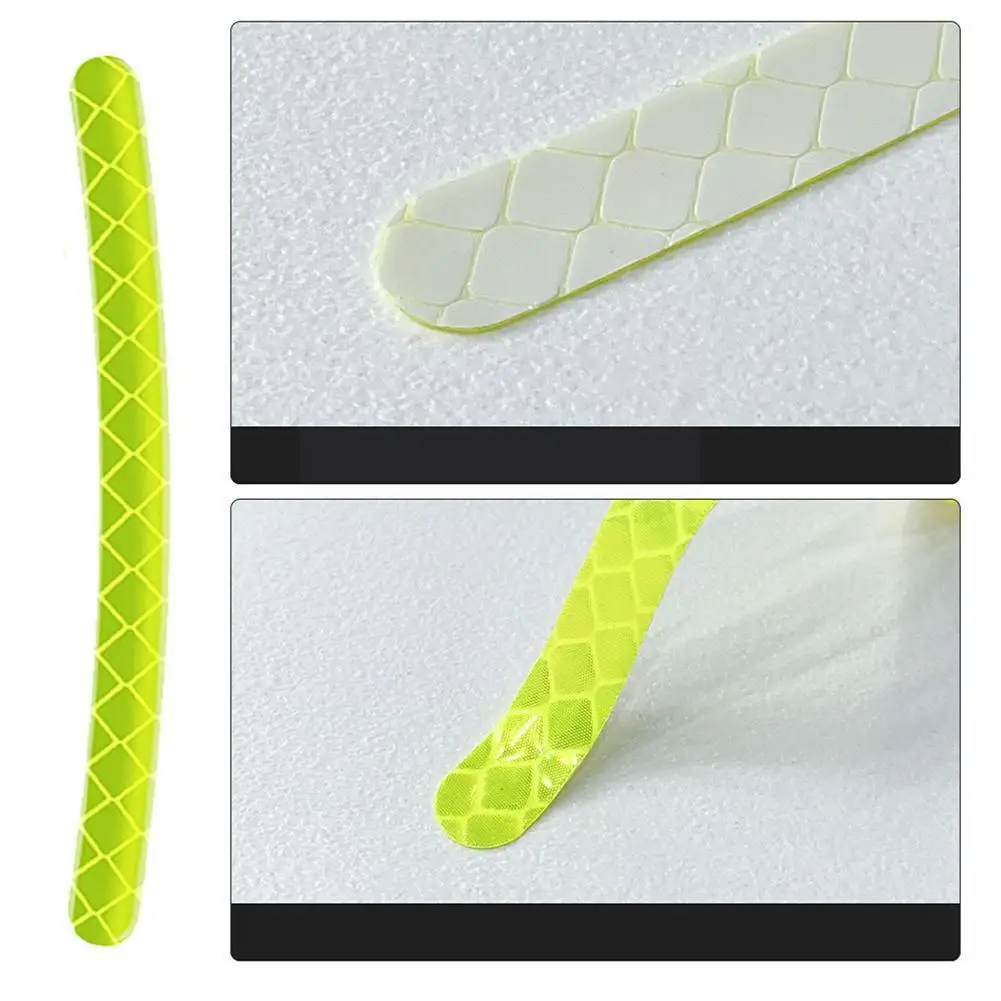 

20 Strips Car Wheel Hub Sticker High Reflective Stripe Accessories Bike Car Motorcycle Stickers Personality Tape Car Decora F1l8