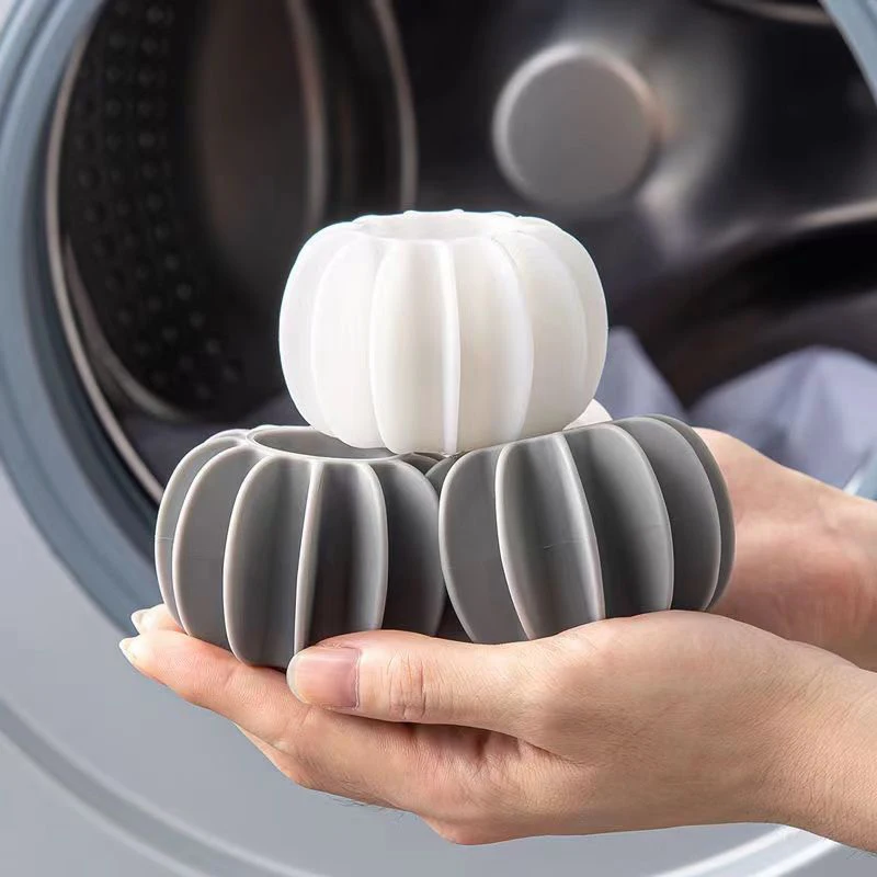

Reusable Silicone Laundry Ball Pet Hair Remover Decontamination Anti-tangle Roller Washing Machine Home Clothes Cleaning Tools