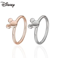 disneys new hot sale popular cartoon cute mickey luxury womens mickey mouse couple trend ring for womens jewelry gifts
