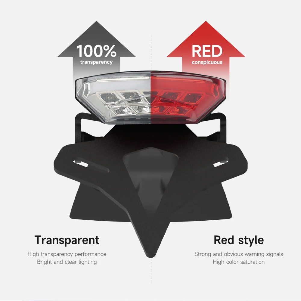 Задняя короткая задняя рама мотоцикла для Suzuki GSX-8S GSX 8S 2023-задний фонарь держатель