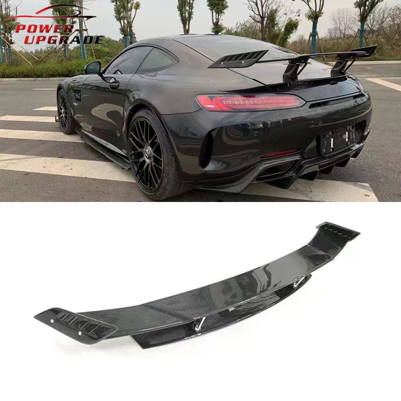 Лидер продаж задний спойлер из углеродного волокна в стиле Renntech комплект кузова