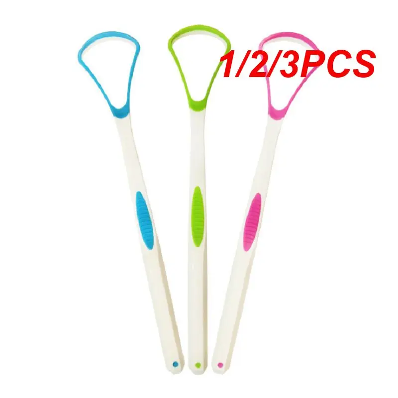 

1/2/3PCS Stainless Steel Tongue Scarper cleaners for oral hygiene gratte langue tounge Scrapper Toothbrush Tongue Scraper