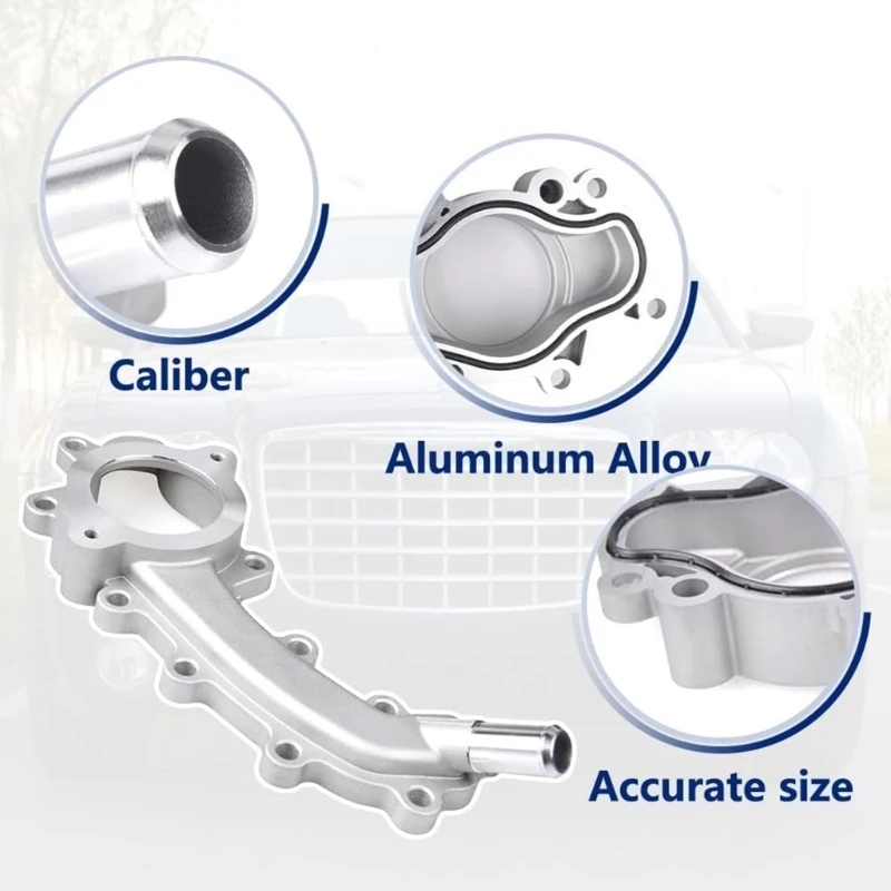 Перекрестный трубопровод охлаждающей жидкости двигателя 5184653AD 5184653AE 5184653AF Выход