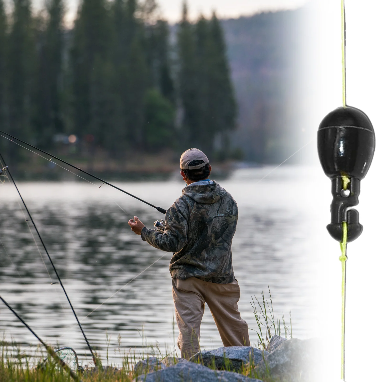 Быстросменные бусины рыболовный соединитель из АБС рыболовные Вертлюги