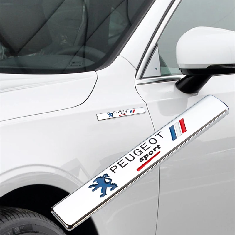 1 шт. 3D металлическая наклейка с эмблемой автомобиля украшение для Peugeot 206 307 308 3008