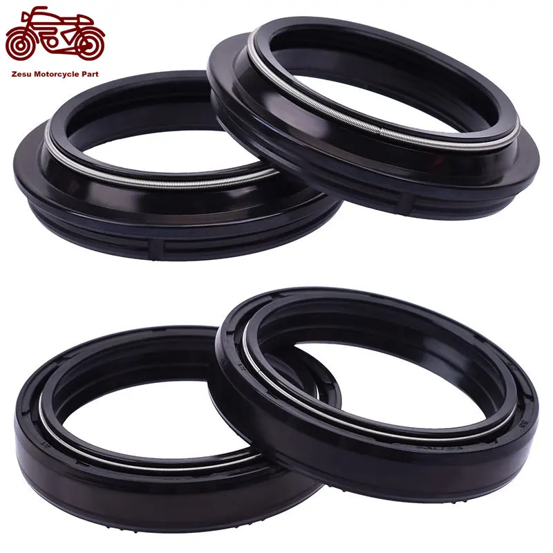 

Motor Bike 43x55x9.5/10.5 Front Fork Oil Seal 43 55 Dust Cover For KAWASAKI ZR X 1100 2000 1400 GTR 2008-2017 ZX14 R 2006-2011