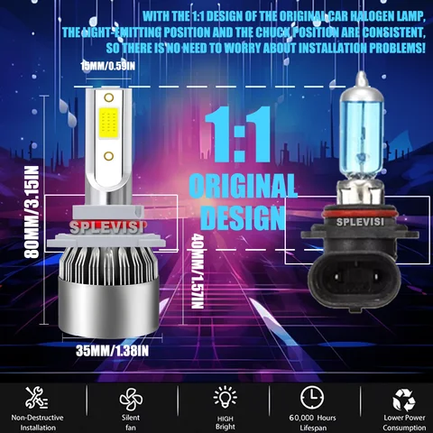Установка светодиодной фары Rainy Day Activity IP67 9005 H7/477 H11 для Mazda 6 2011 2012 2013/Mazda 3 2004 2005 2006