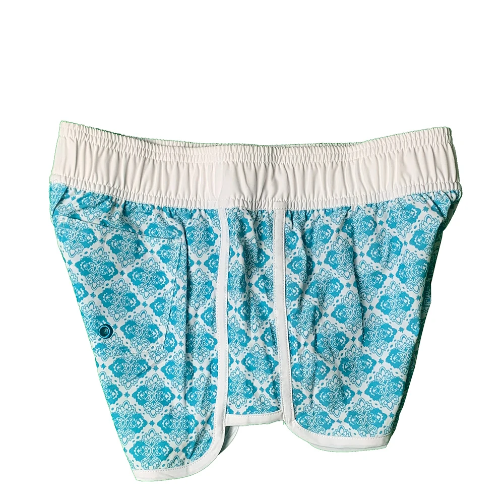 Women's Bermuda Shorts Hot Pants Waterproof Casual Fitness Trousers Quick Dry Swimsuit Surfing Beach Trousers Cycling Trousers