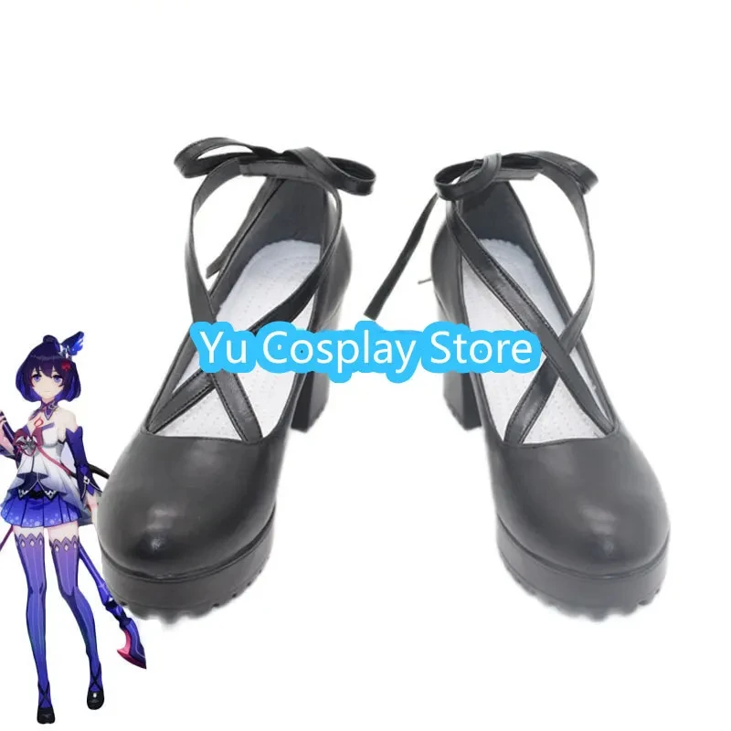 Игра Honkai Impact 3-х местная обувь для косплея из искусственной кожи карнавальные