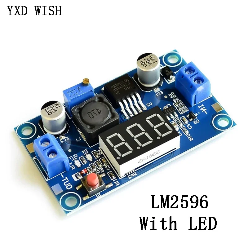 

LM2596 DC-DC понижающий преобразователь