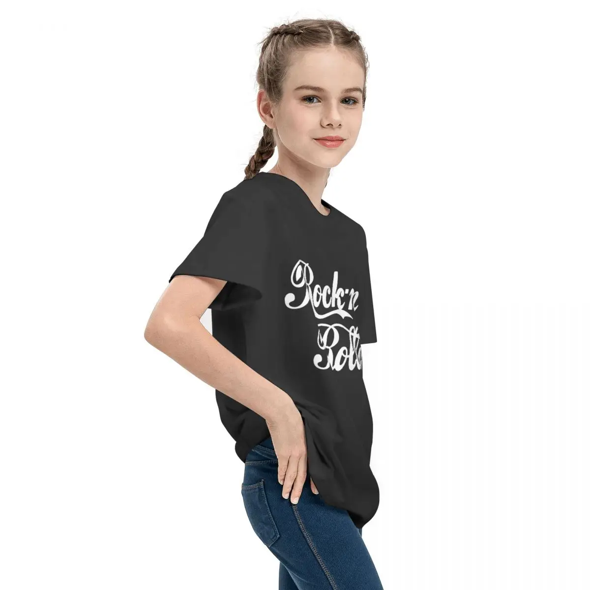 Футболка Rock N Rolla Essential для подростков базовая тенниска с коротким рукавом и