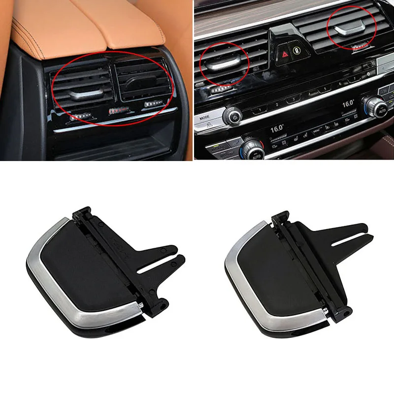 

Car Front Rear A/C Air Conditioning Outlet Vent Conditioner Tab Clip Repair Kit 1PC For BMW 5 Series G30 G38 18-23 Accessories