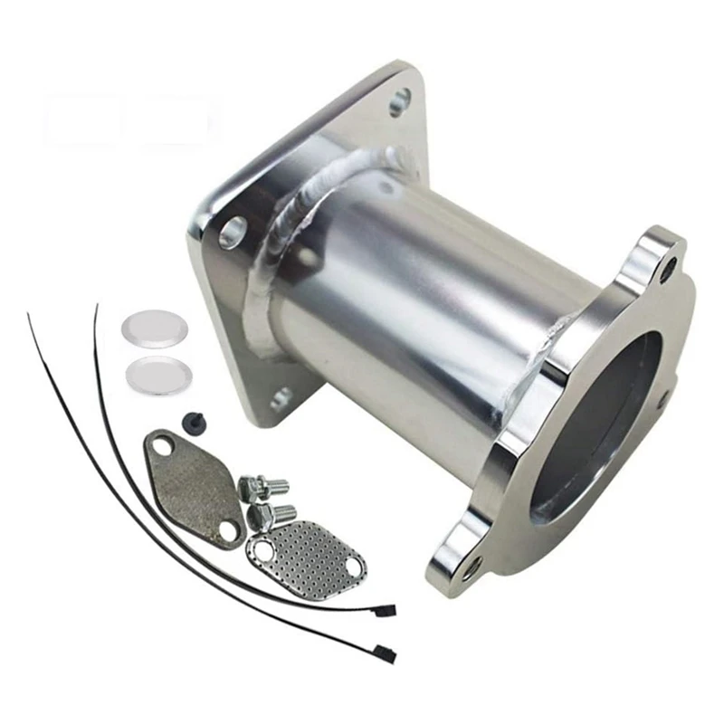 

Aluminum EGR Removal Kit Blanking Bypass For 5 Series E60 E61 E61N 520I 525D 530D Delete Kit VR-EGR08