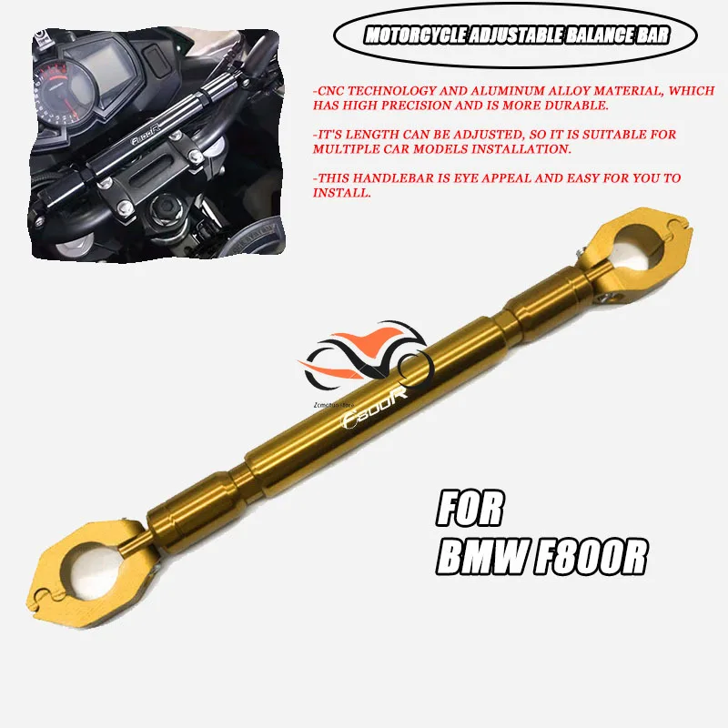 

FOR BMW F800R F 800 R Motorcycle Balance Bar 22mm CNC Aluminum Crossbar Extended Motorbike Reinforce Lever Accessories