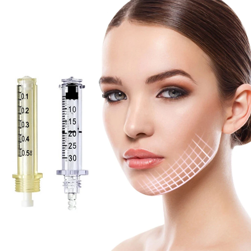 

0.3&0.5ml Disposable Sterile Ampoule Head for Hyaluronic Pressurized Pen Hialuron Gun Lip Injection Tool Accessories Mesotherapy