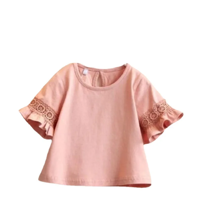 

2022 New Kids Korean style girls shirt bur5880