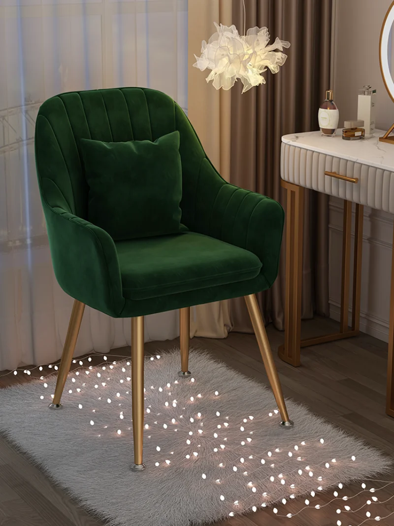 Nordic Ins Light Luxury Dining Chair Leisure Backrest Chairs