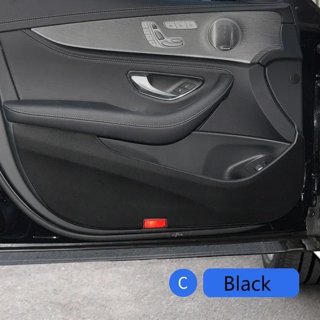 

Для Mercedes Benz E Class W213 2016-2021 2022 2023, автомобильные аксессуары, защитные коврики для дверей, наклейка на крышку