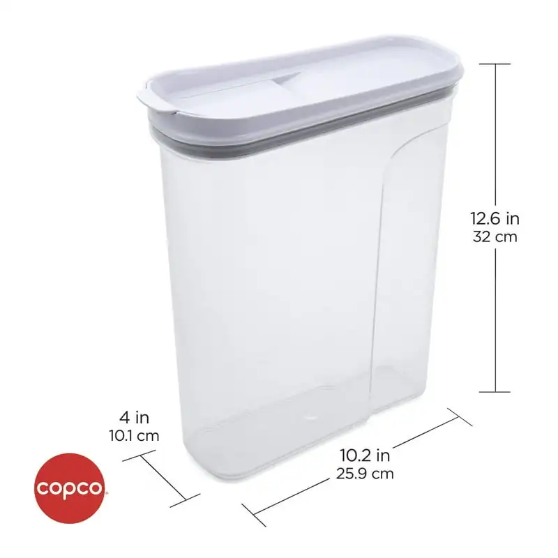 

Container 4.75 QT BPA Free Plastic Clear