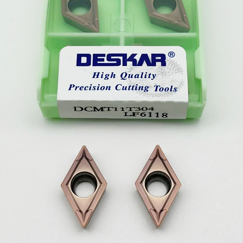 Твердосплавные вставки DCMT DCMT070204 DCMT070208 DCMT11T304 DCMT11T308 MV Токарная вставка Лезвие токарного станка с ЧПУ для нержавеющей стали (art.: 3920ce47f218f) - 3920ce47f218f
