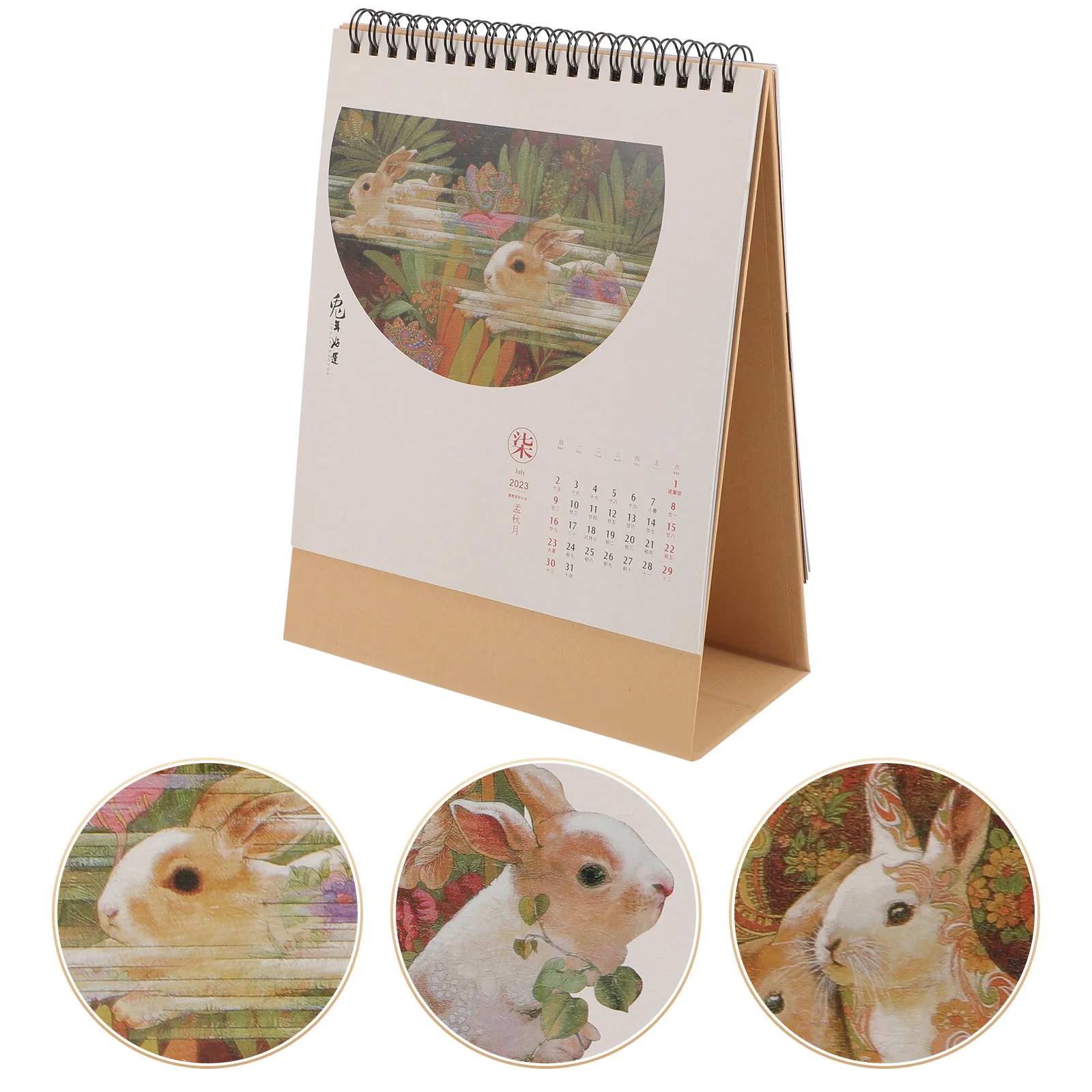 

Calendar Standing Decorative Daily Planner Office Decor Desktop Small Schedule Tank Axolotl Year Tabletop Mini Pocket Wall Pad