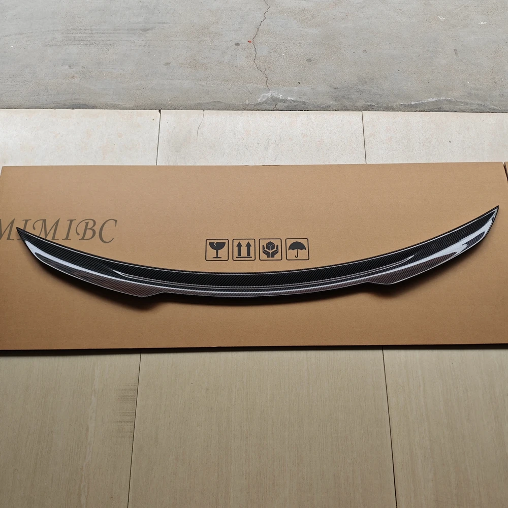 ДЛЯ Mercedes Benz S Class W223 S450 S480 S500 S580 S680 X Style настоящий спойлер багажника из углеродного