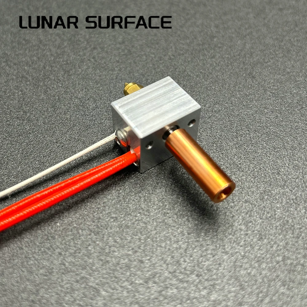 Фото Детали для принтера LS-3D Elegoo Нептун 4 /Pro Hotend Kit 24 в 50 Вт обновленный биметаллический тепловой разрыв нагревательный блок картридж нагревательный стержень №3