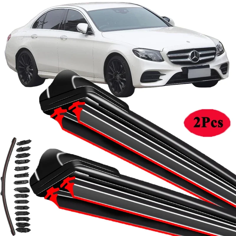 

Для Mercedes Benz E Class W211 W212 W213 S211 S212 S213 1995-2023 Седан Estate Автомобильные дворники Щетки для переднего ветрового стекла Омыватель