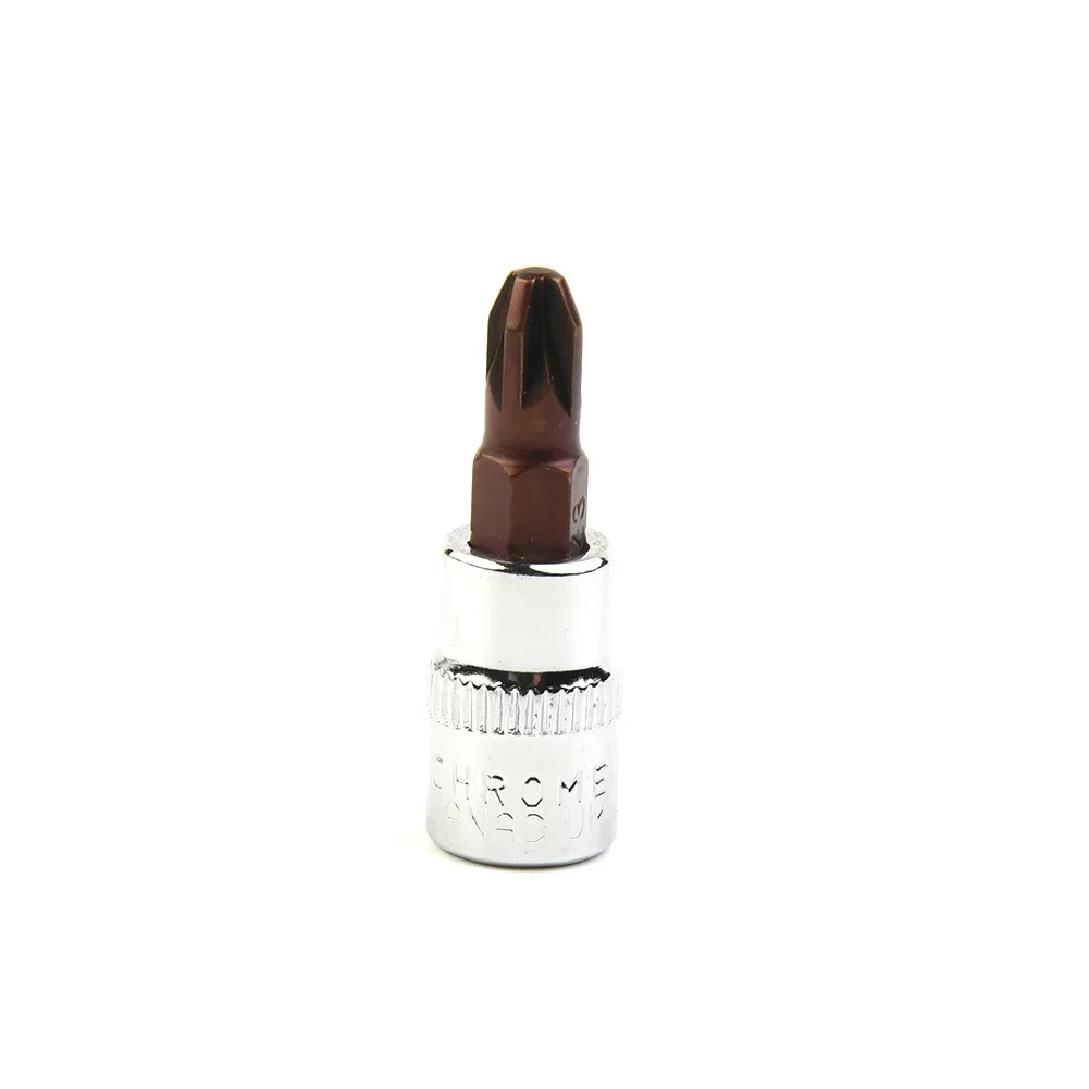 6 шт. 1/4 дюйма набор крестообразных торцевых бит PH1 PH2 PH3 PZ1 PZ2 PZ3 биты для отверток из